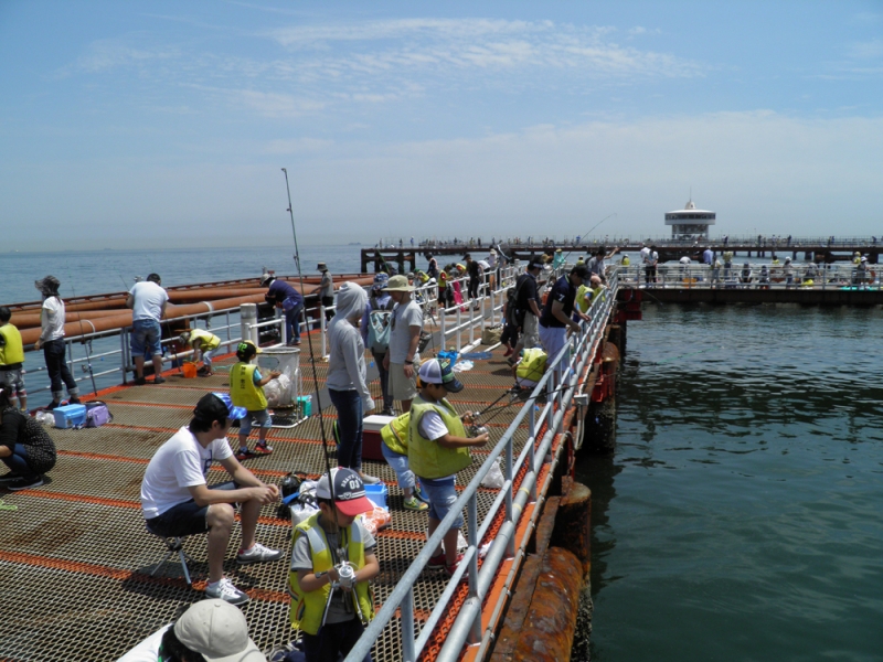 『須磨海づり公園 親子海釣り教室』　神戸市須磨区 [画像]