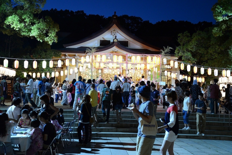 『湊川神社 夏まつり～献燈祭・菊水天神祭～』　神戸市中央区 [画像]