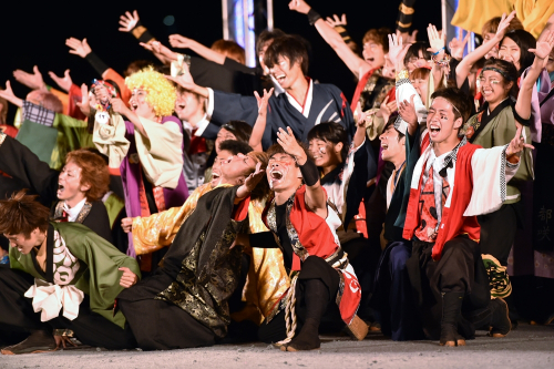 神戸ハーバーランド・垂水で約4000人が華麗に演舞『神戸よさこいまつり』