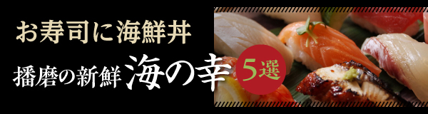 〈特集〉お寿司に海鮮丼 播磨の新鮮“海の幸” 5選（相生・たつの・赤穂）