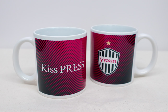 ベルギー製 ヴィッセル神戸 × kissPRESS マグカップ